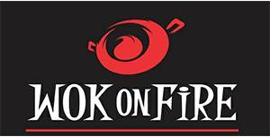 Wok on Fire Franchise Logo